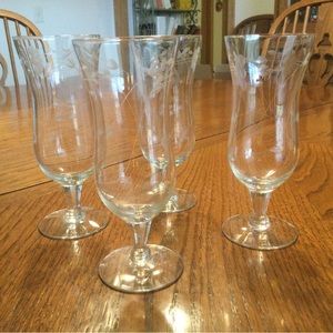 Princess House Parfait/Dessert Glasses - Set of 4